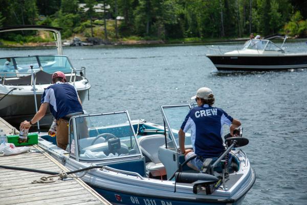 Crew Pumping Fuel